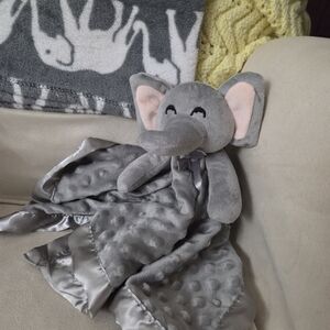 Gray Elephant Security Blanket
